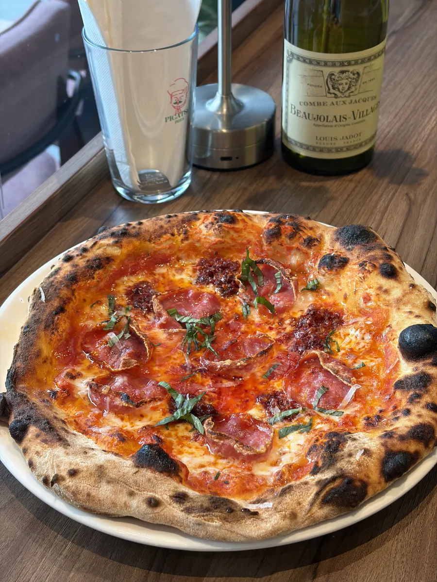 Napoli Salami & Nduja Calabrese at Picatso Pizza Koh Tao
