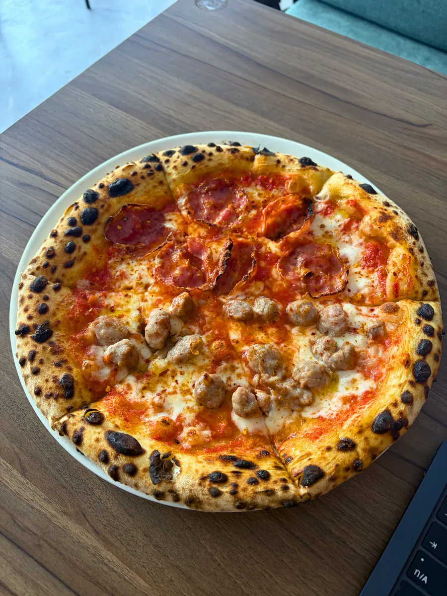House Italian Sausage at Picatso Pizza Koh Tao