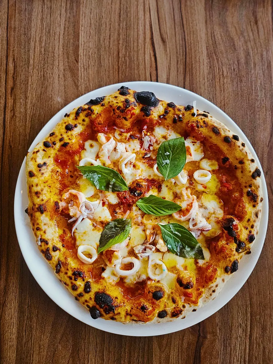 Spicy Seafood at Picatso Pizza Koh Tao