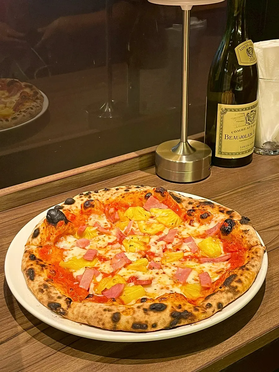 Hawaiian at Picatso Pizza Koh Tao