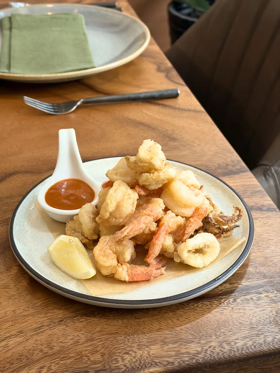 Fritto Calamari & Prawns at Picatso Pizza Koh Tao