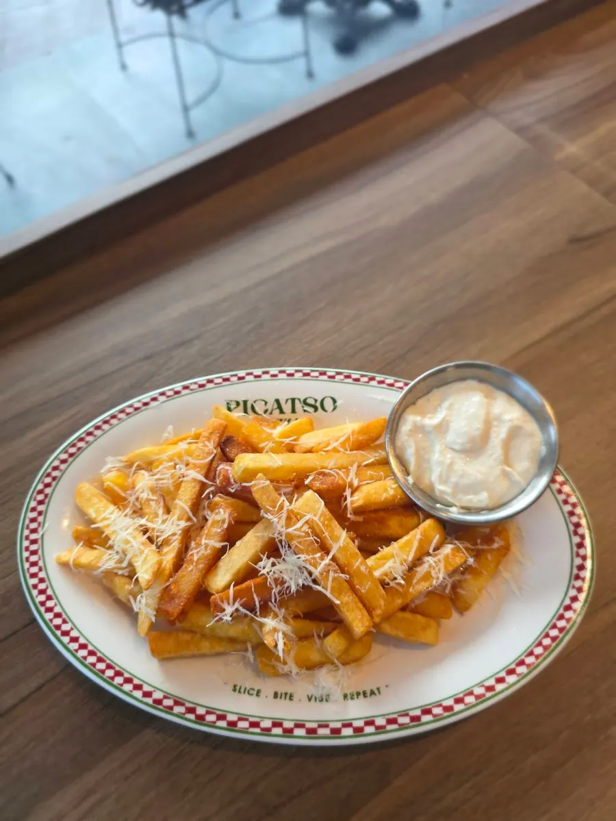 Truffle French Fries at Picatso Pizza Koh Tao