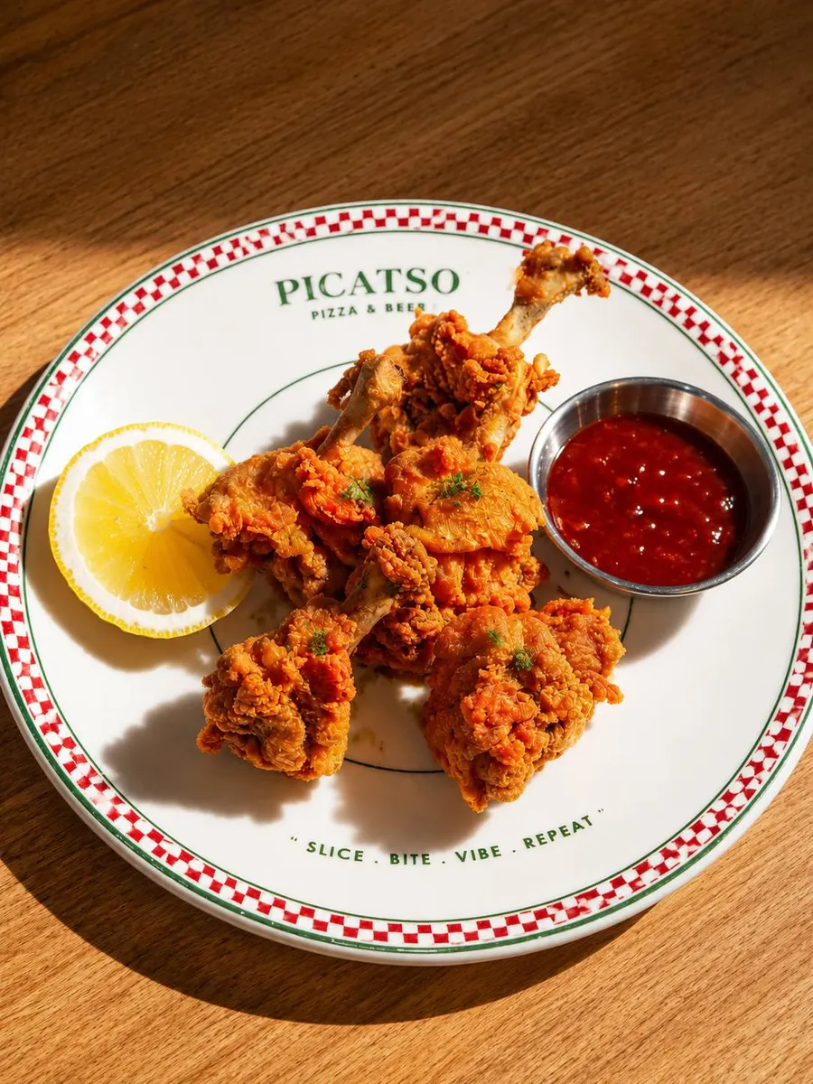 Chicken Wings at Picatso Pizza Koh Tao